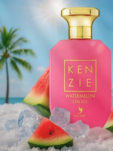 Watermelon on ice