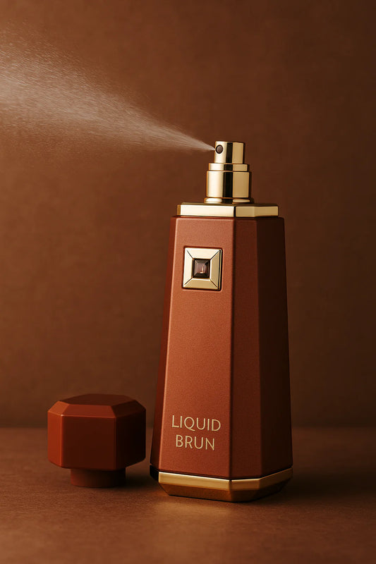 Liquide brun