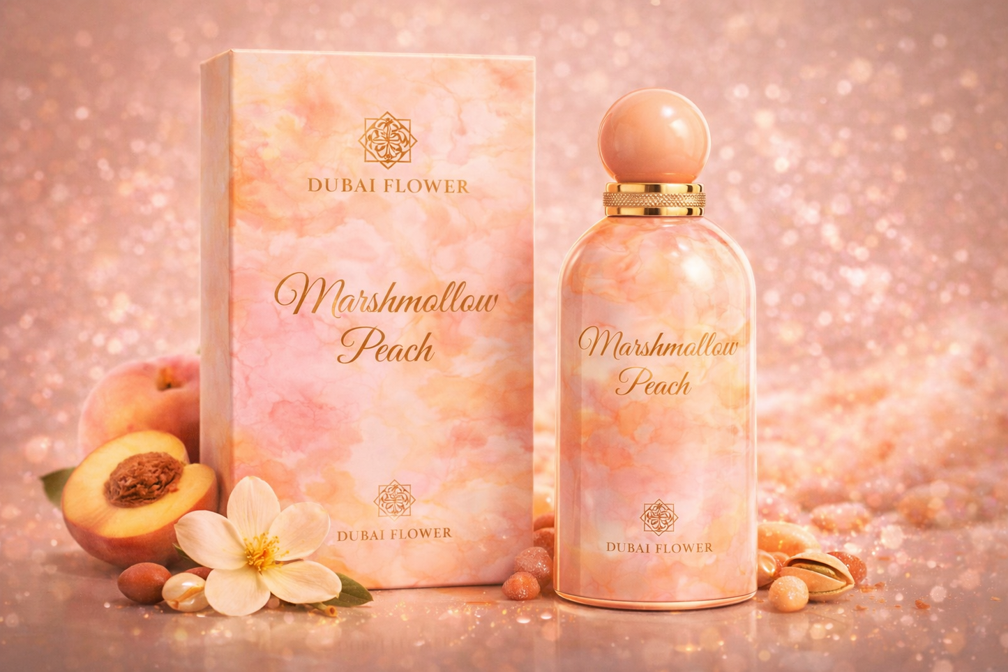 Marshmallow peach